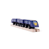 Bigjigs Rail Southeastern High Speed 1 HS1 Wooden Train Toy with Carriage and Track