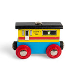 Bigjigs Rail Name Guards Van Wooden Railway Accessory