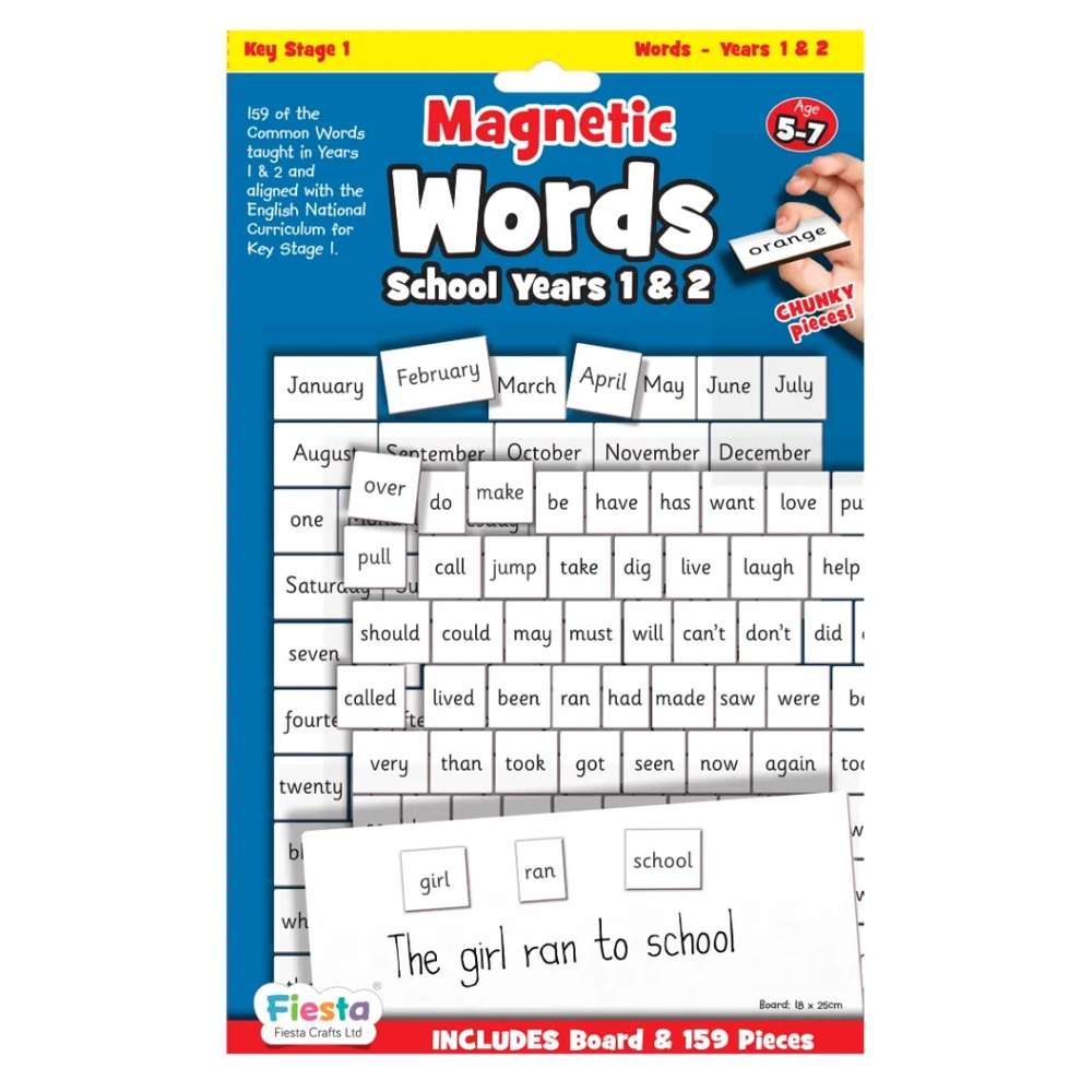 Magnetic First Words - Years 1 & 2