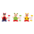 Bigjigs Toys Wooden Animal Toothbrush Timer for Kids 3 Minute Brush Sand Timer