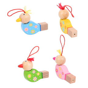 Bigjigs Toys Wooden Bird Whistles Eco Friendly Musical Wind Instrument Toy