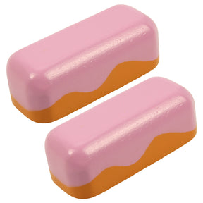 Bigjigs Toys Wooden Iced Bun Toy Kitchen Role Play Food Accessory