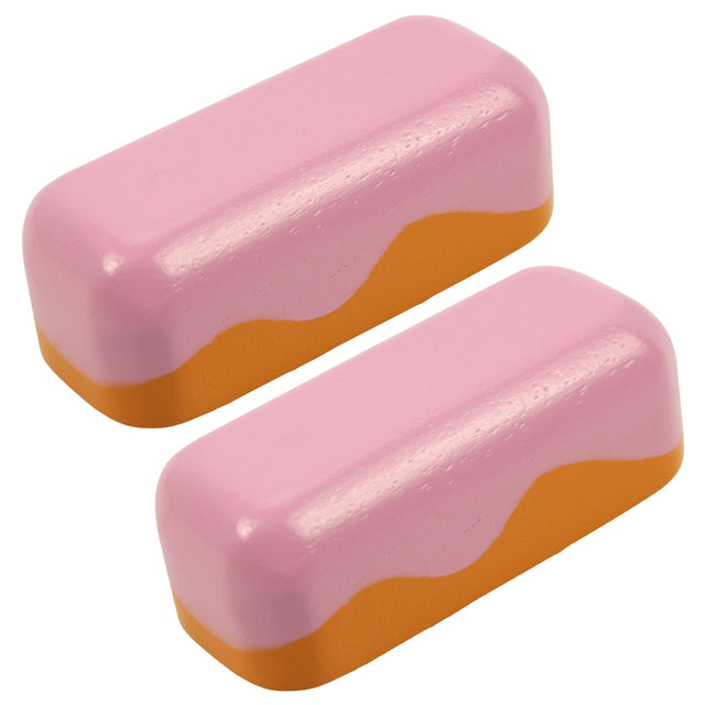 Bigjigs Toys Wooden Iced Bun Toy Kitchen Role Play Food Accessory