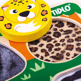 Tidlo Touch and Feel Safari Wooden Sensory Puzzle for Toddlers