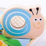 Tidlo Touch and Feel Insect Puzzle Wooden Sensory Sorting Toy for Toddlers
