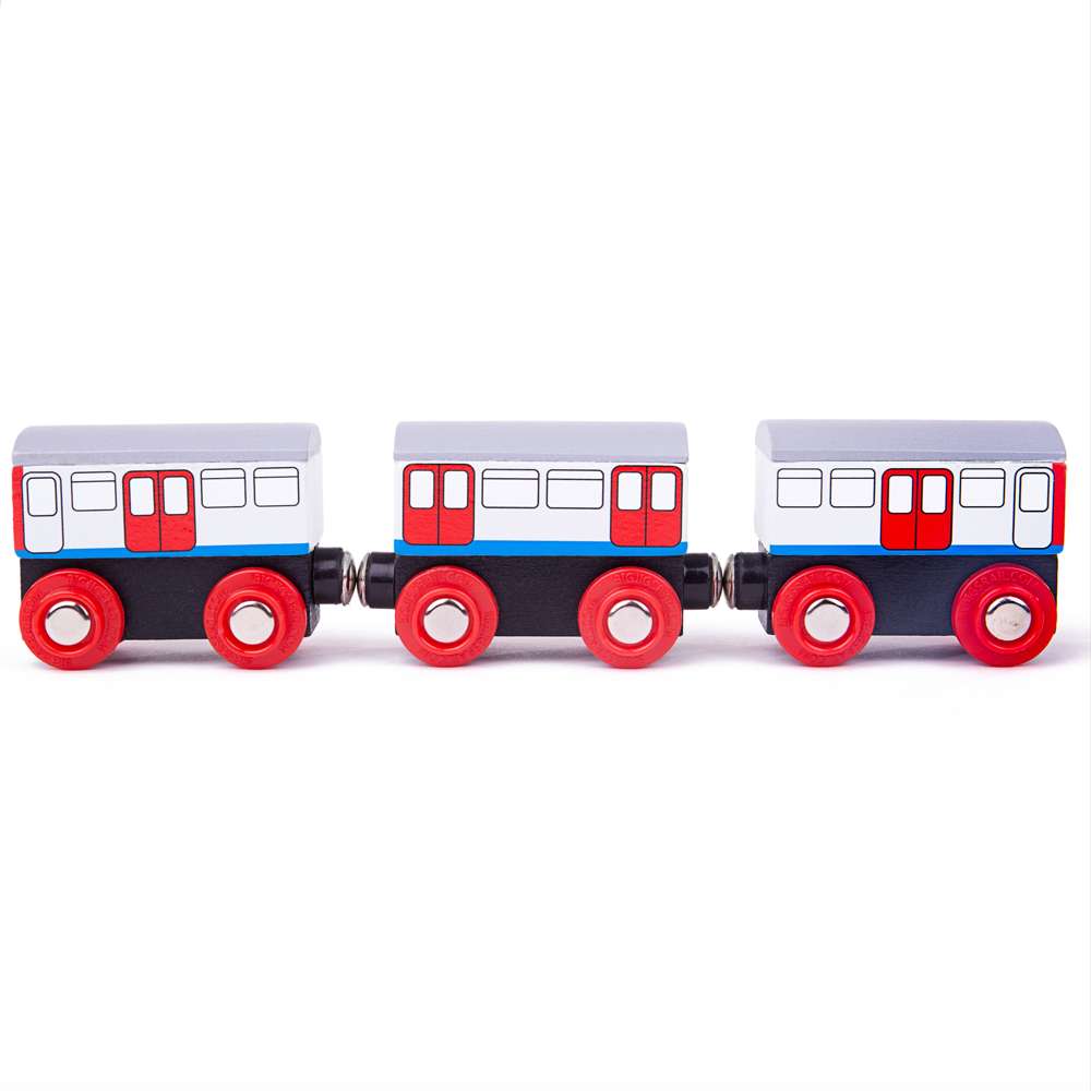 Tidlo London Underground Wooden Train Replica | Tidlo – Wooden Toy