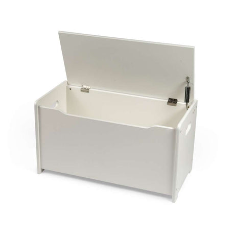 Tidlo Wooden Toy Chest White Storage Box with Soft Close Lid