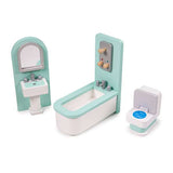 Tidlo Wooden Bathroom Doll House Furniture Set for Ivy House