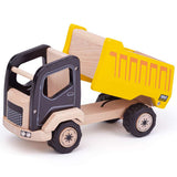 Tidlo Wooden Tipper Truck Toy for Kids Construction Vehicle Play Set Made from Sustainable FSC Certified Wood