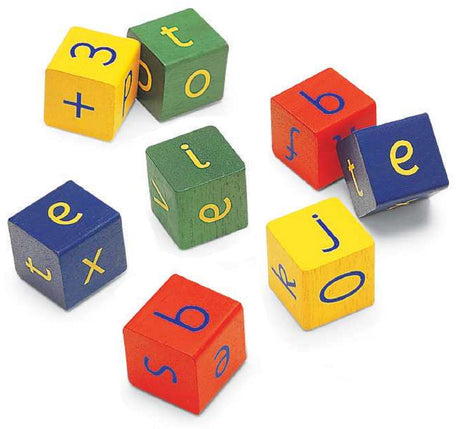 Wooden Alphabet & Number Blocks