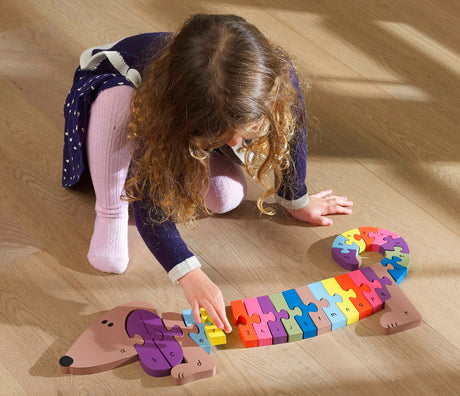 Alphabet Dog Puzzle