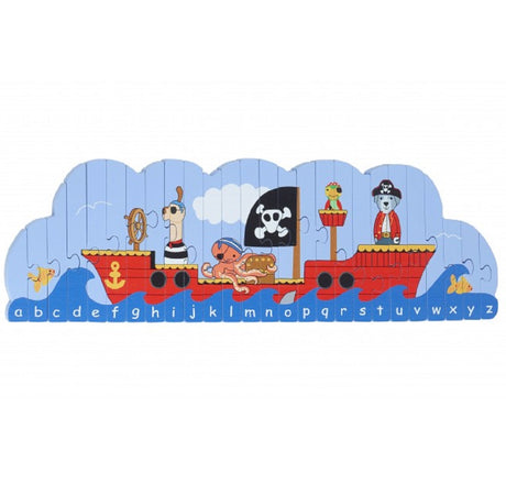 Alphabet Animal Pirate Puzzle