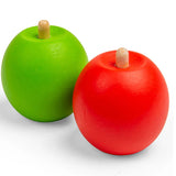 2 x Wooden Apples