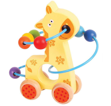 Giraffe Push Along Bead Frame