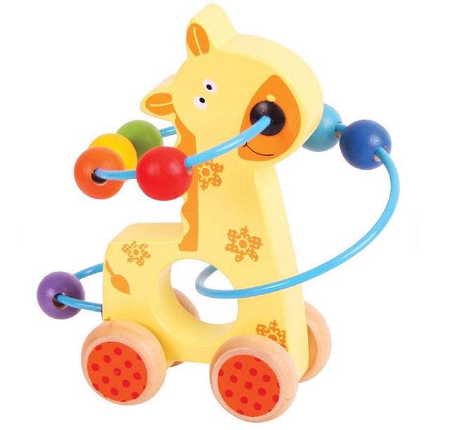 Giraffe Push Along Bead Frame