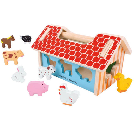 BigJigs Farm House Sorter