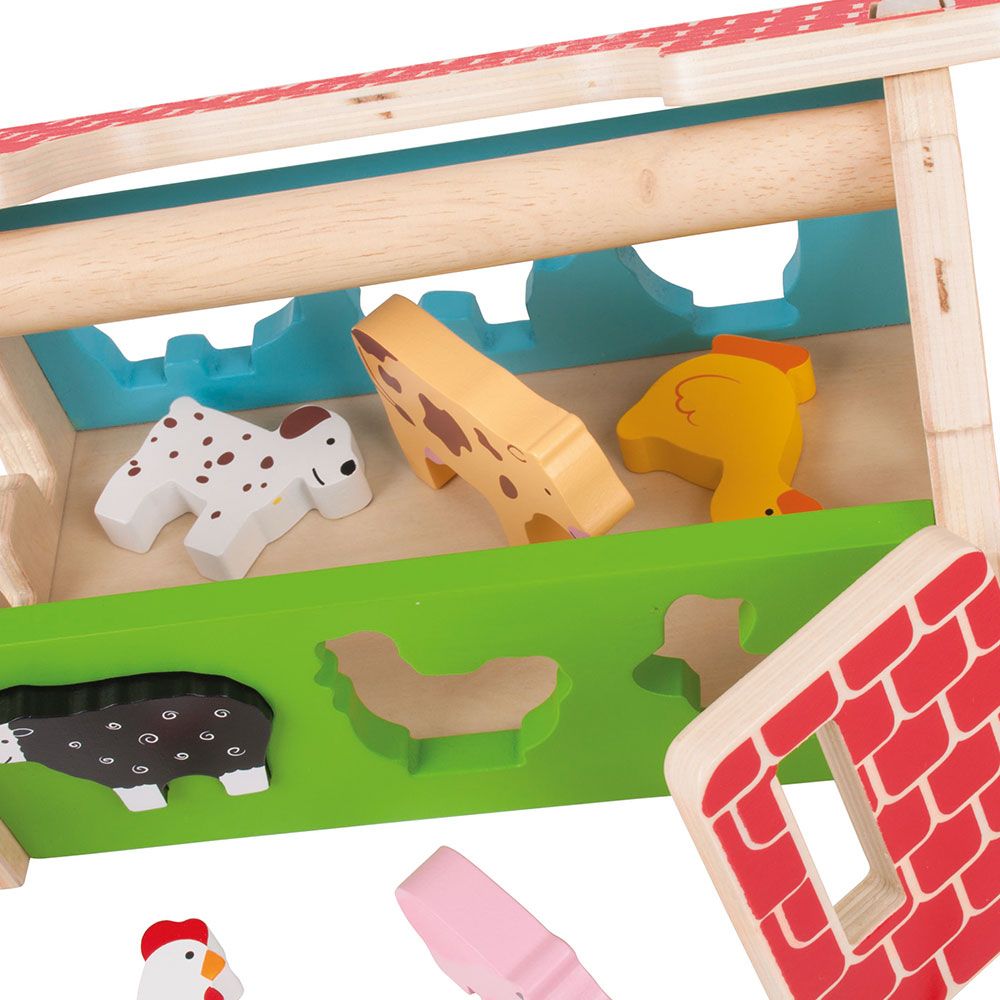 BigJigs Farm House Sorter
