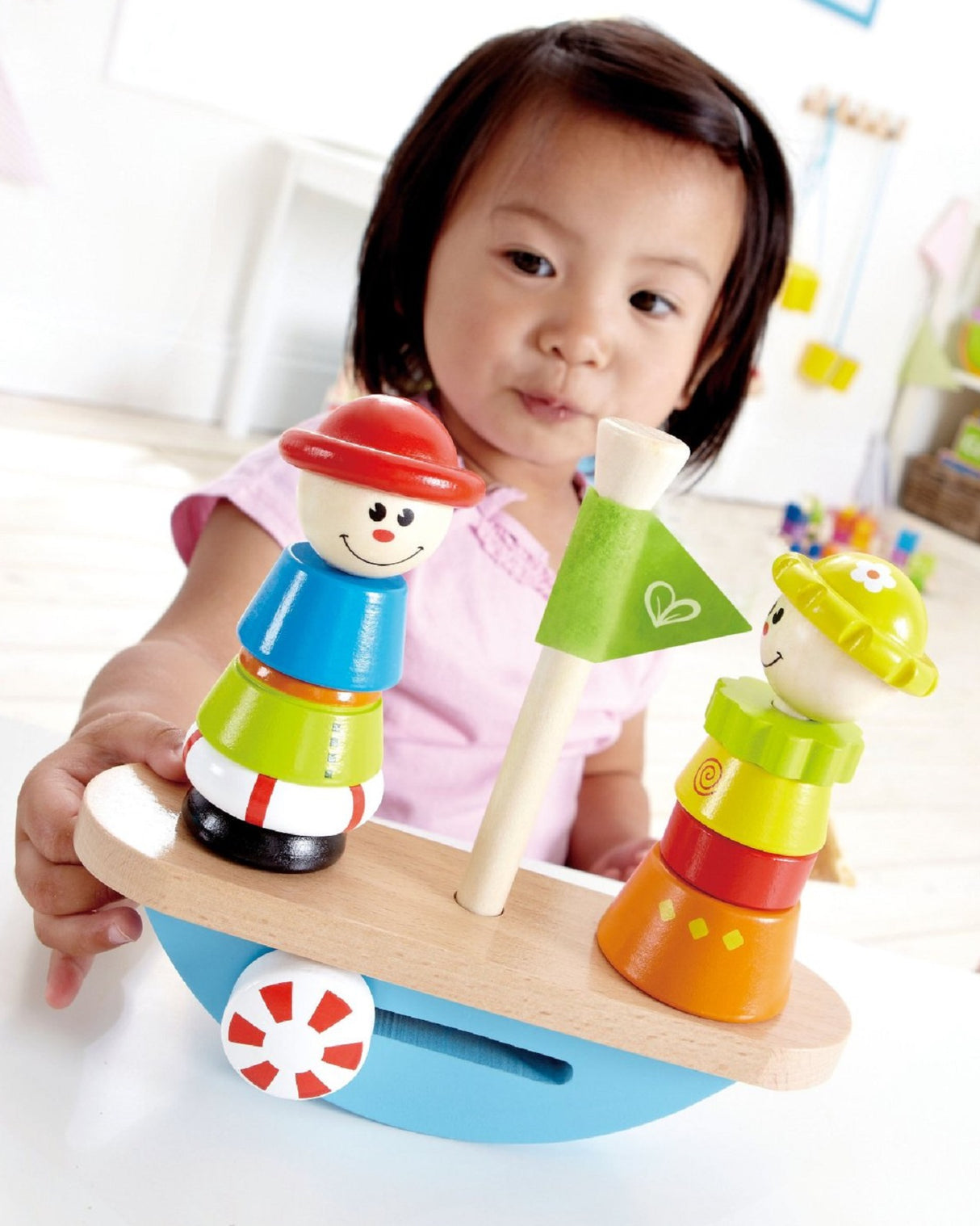 Hape Wooden Balance Boat