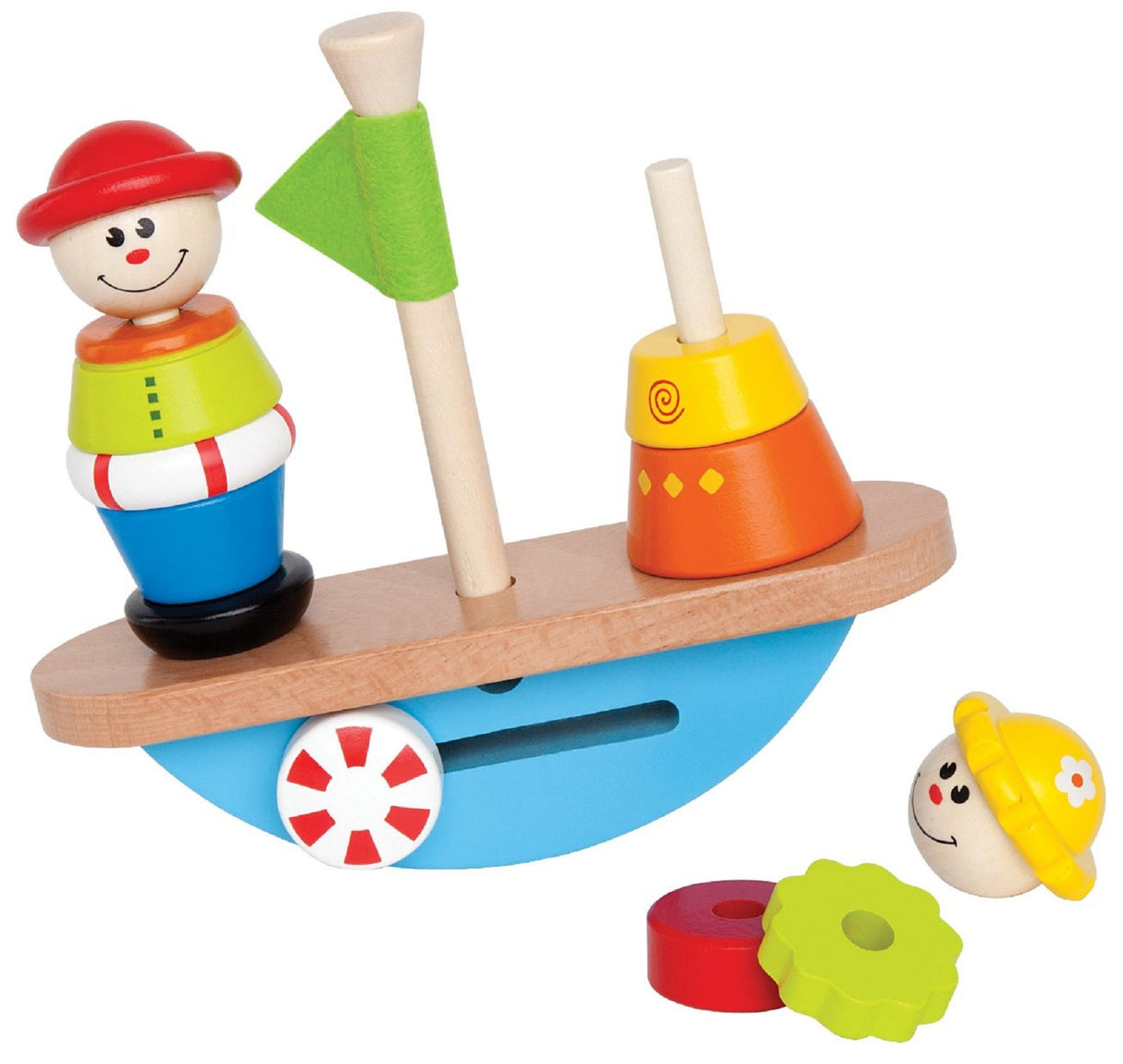 Hape Wooden Balance Boat