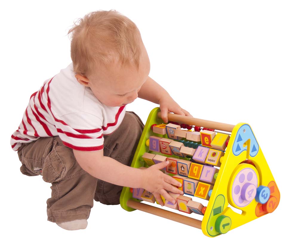 BigJigs Triangular Activity Centre