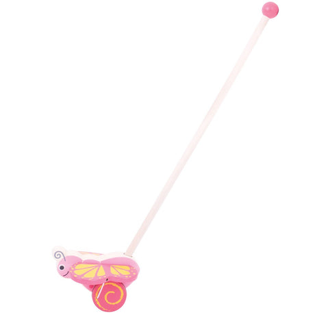 Push Along Wooden Butterfly
