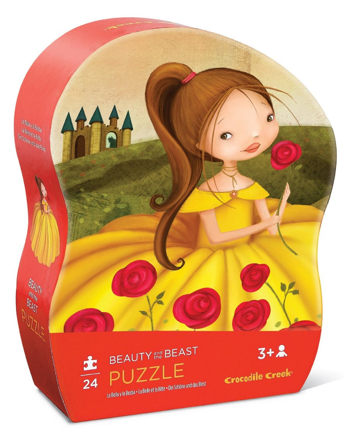 Beauty and the Beast Shaped Box Puzzle