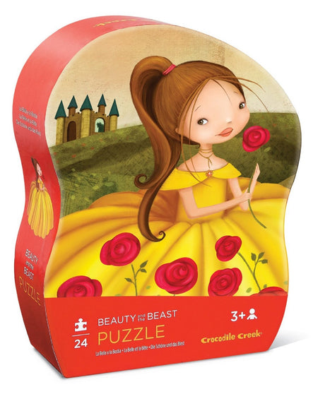 Beauty and the Beast Shaped Box Puzzle