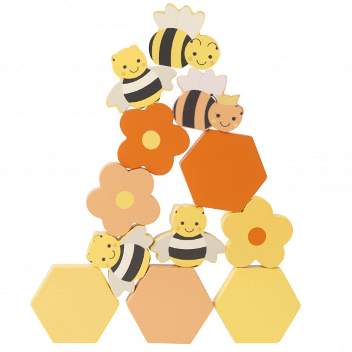 Stacking Honey Bees Balancing Game