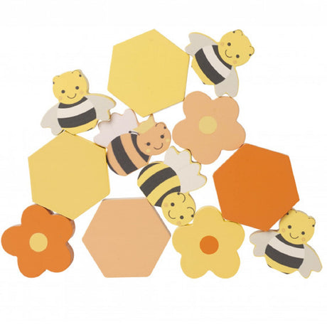 Stacking Honey Bees Balancing Game