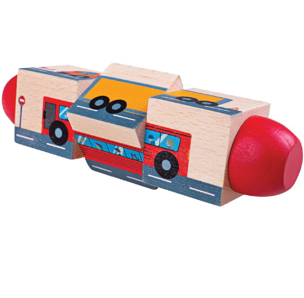 Twist Blocks Puzzle - Vehicles