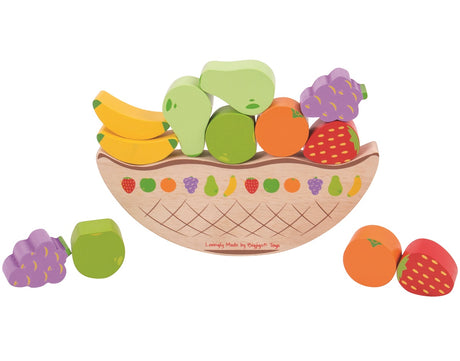 Balancing Wooden Fruit Game