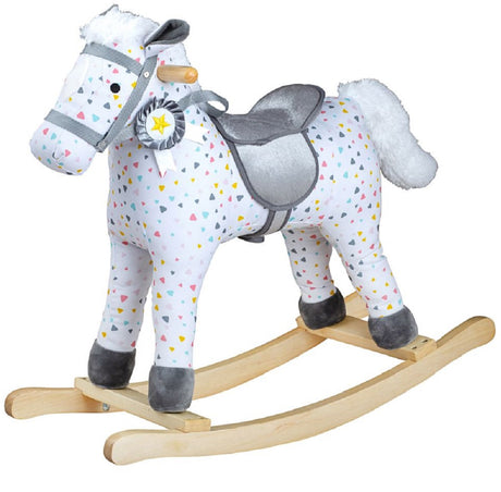 Patterned Rocking Horse