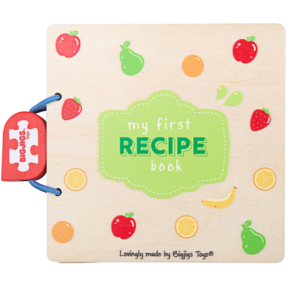 My First Wooden Recipe Book