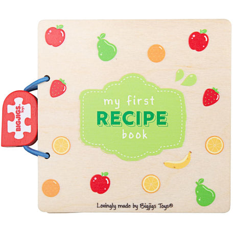 My First Wooden Recipe Book