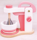 Pink Wooden Food Mixer