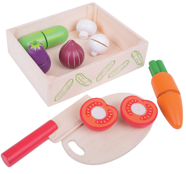 BigJigs Cutting Veg Crate