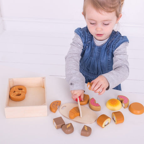 Cutting Bread and Pastry Crate