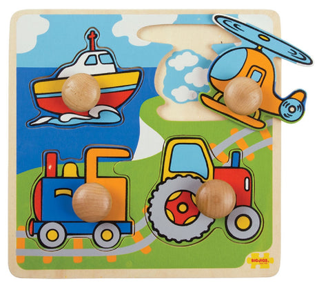 My First Peg Puzzle - Transport
