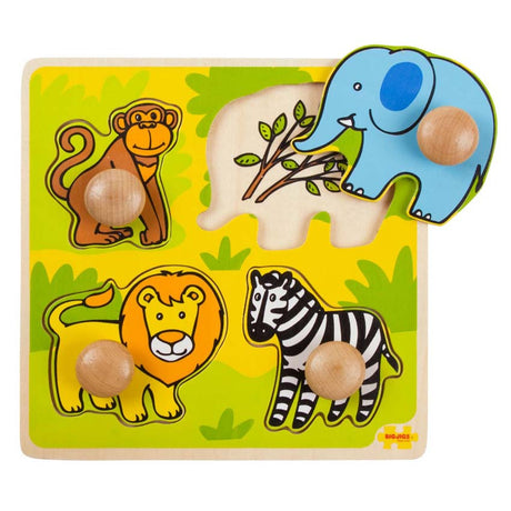 My First Peg Puzzle - Safari
