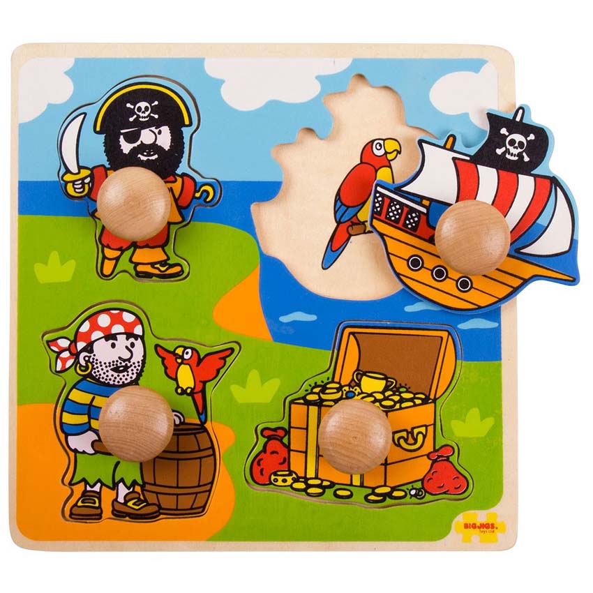 My First Peg Puzzle - Pirate