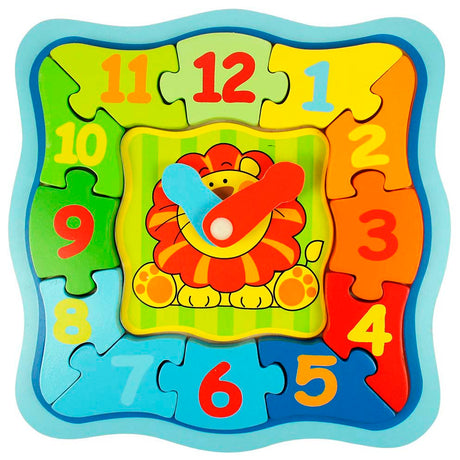 Lion Clock Puzzle