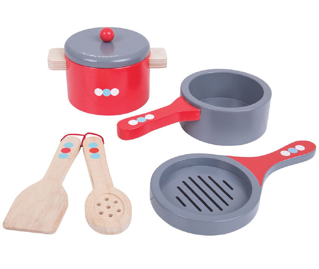 Wooden Cooking Pans Set 