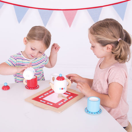 Bigjigs Tea Set and Tray