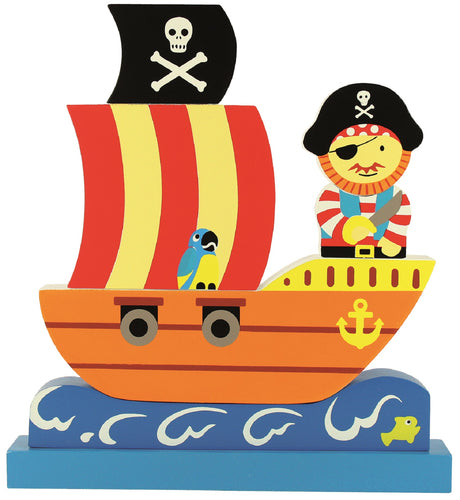 Magnetic Pirate Puzzle