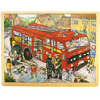 24 Piece Puzzle Tray - Fire Engine