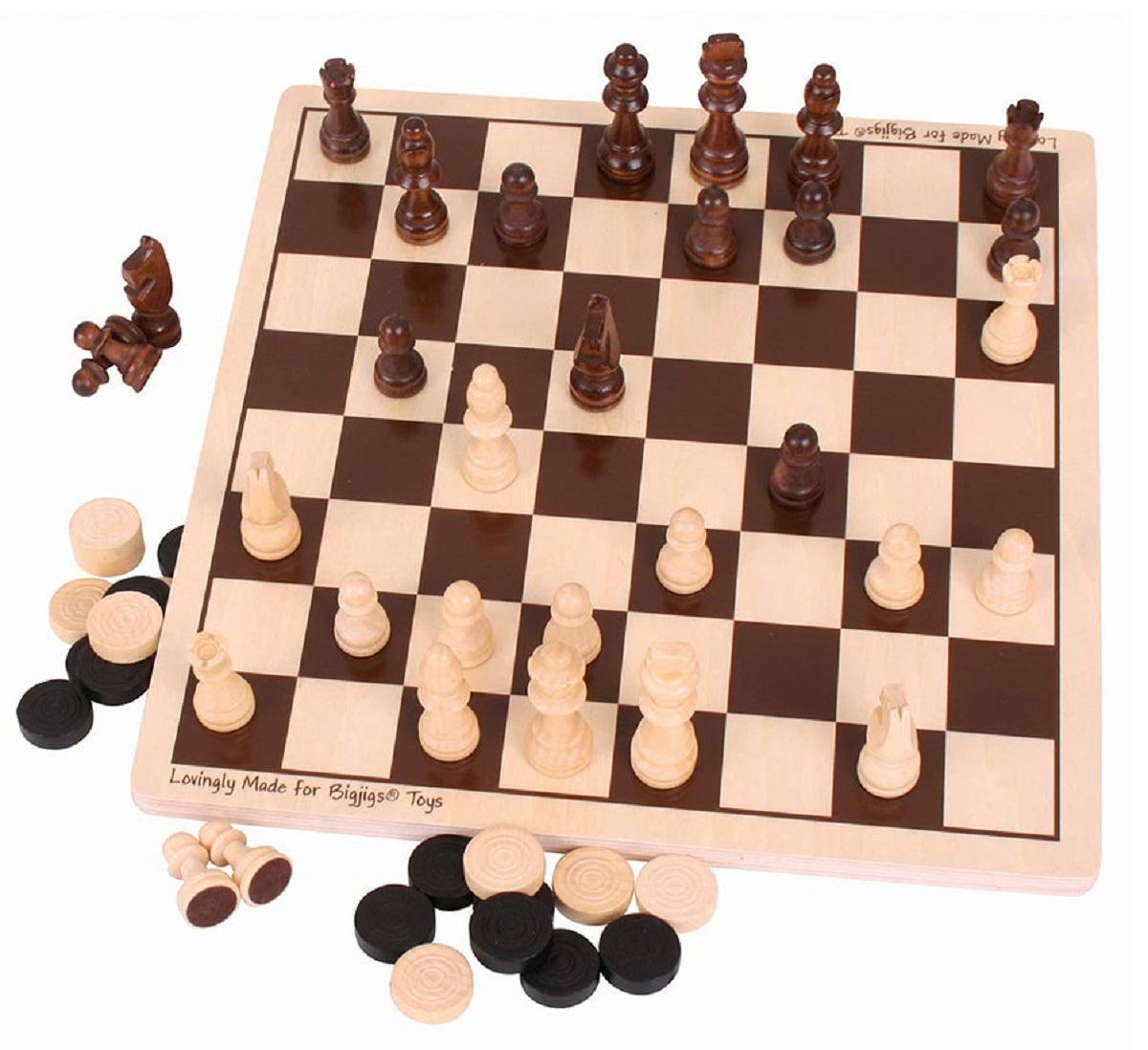 Draughts and Chess Set