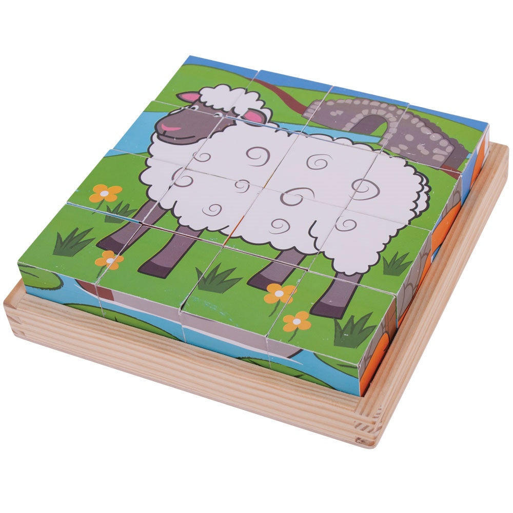 Large Farm Cube Puzzle