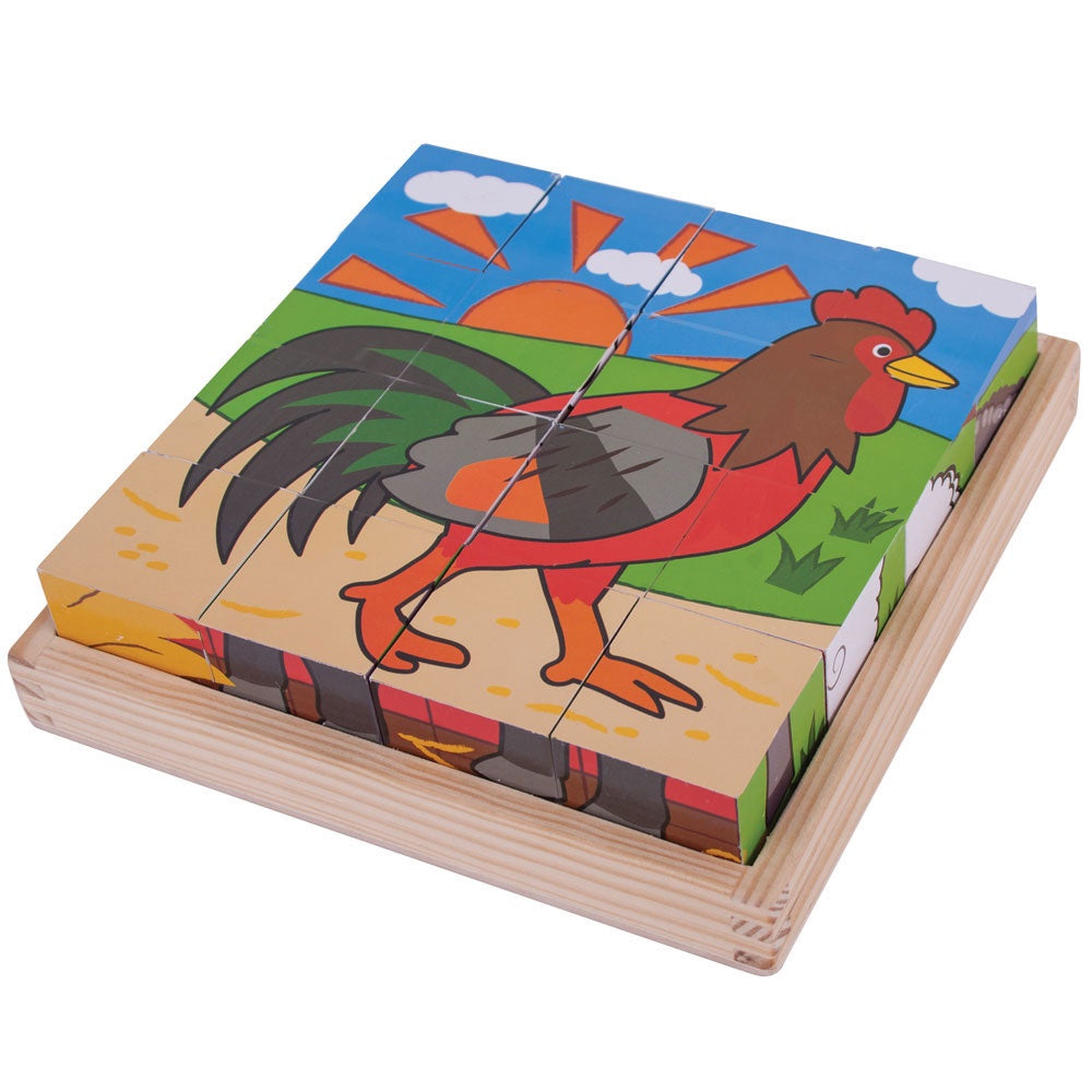 Large Farm Cube Puzzle