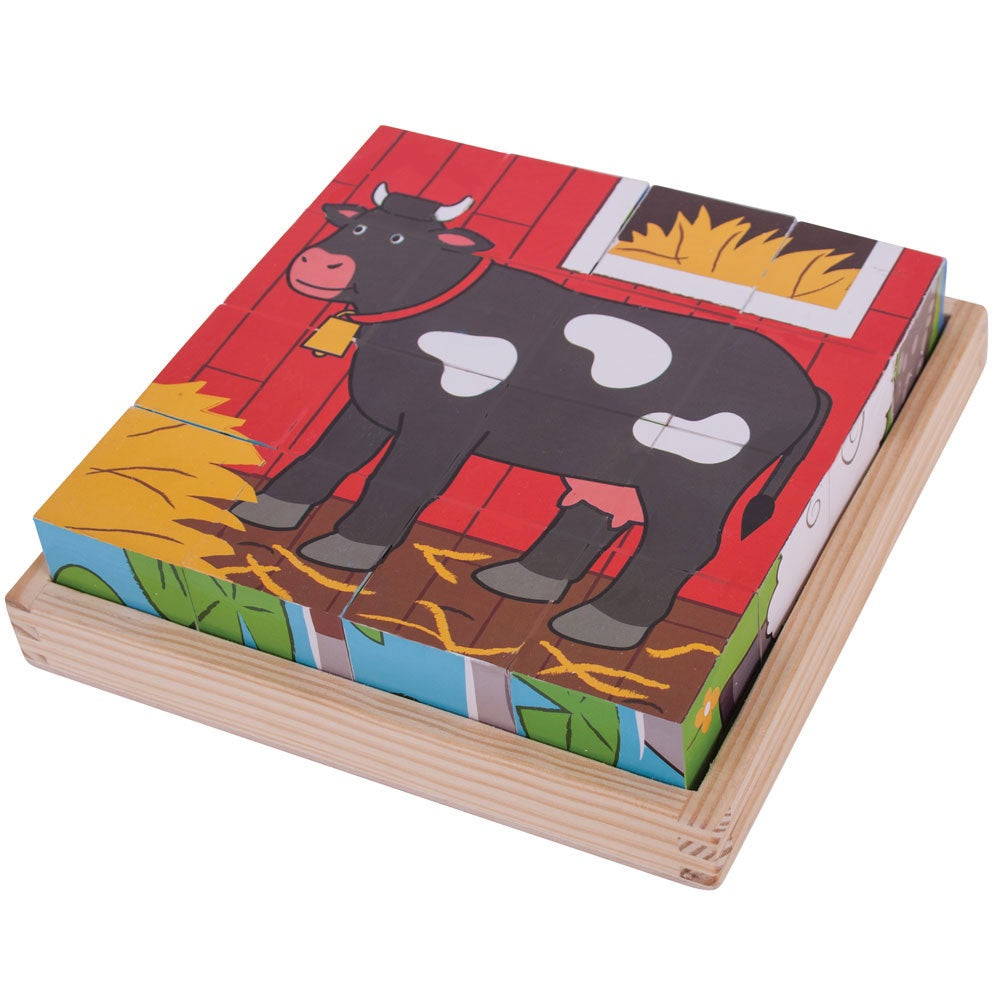 Large Farm Cube Puzzle