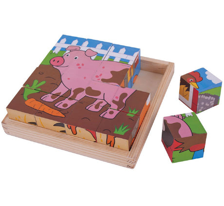 Large Farm Cube Puzzle